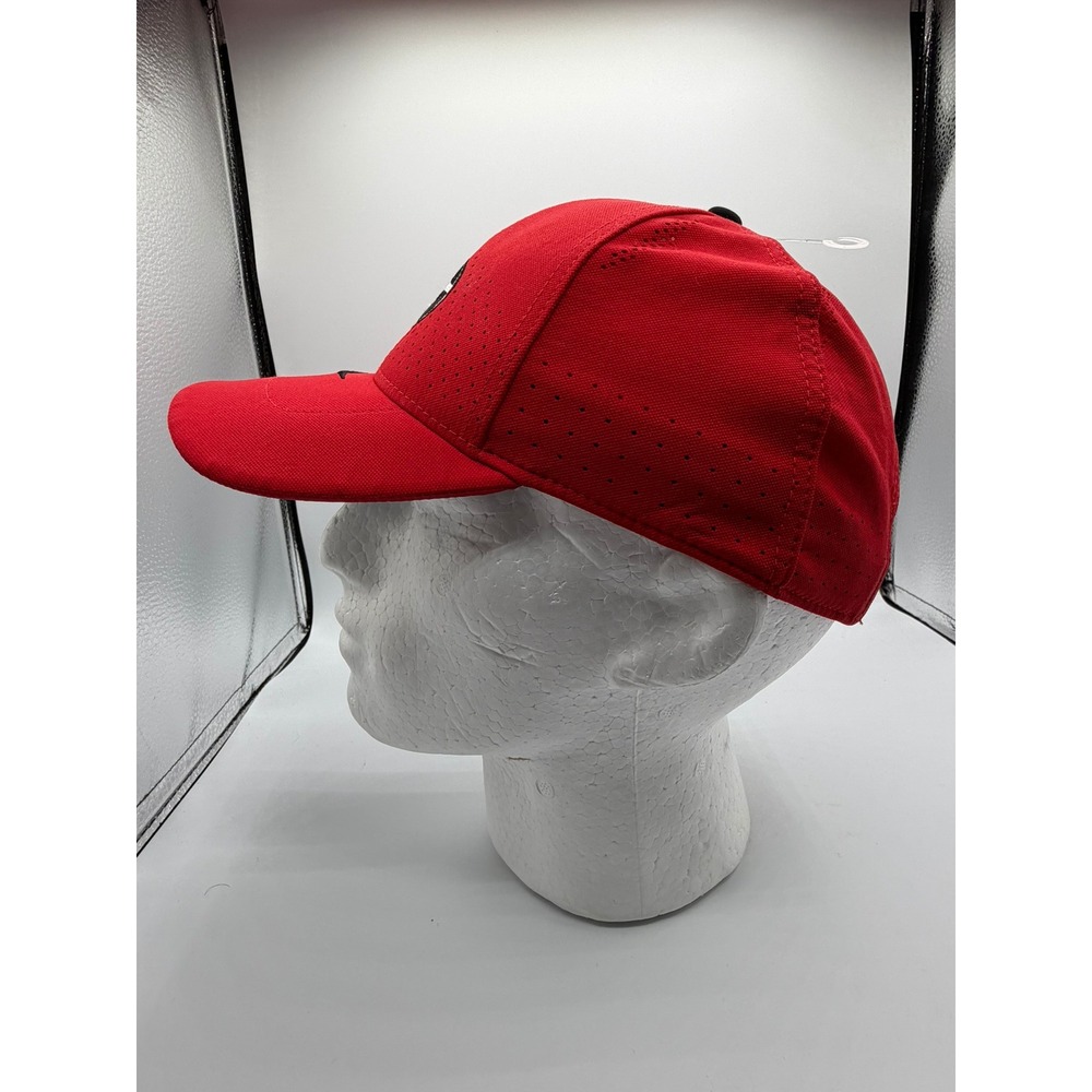 Nike Georgia Bulldogs Hat Red AeroBill Legacy91 Dri-Fit Adjustable Football Cap - Picture 7 of 12